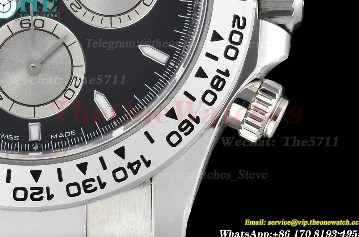 SS SH4131 Black SS 40mm Clone Clean Daytona 126509 Stk Super 0315